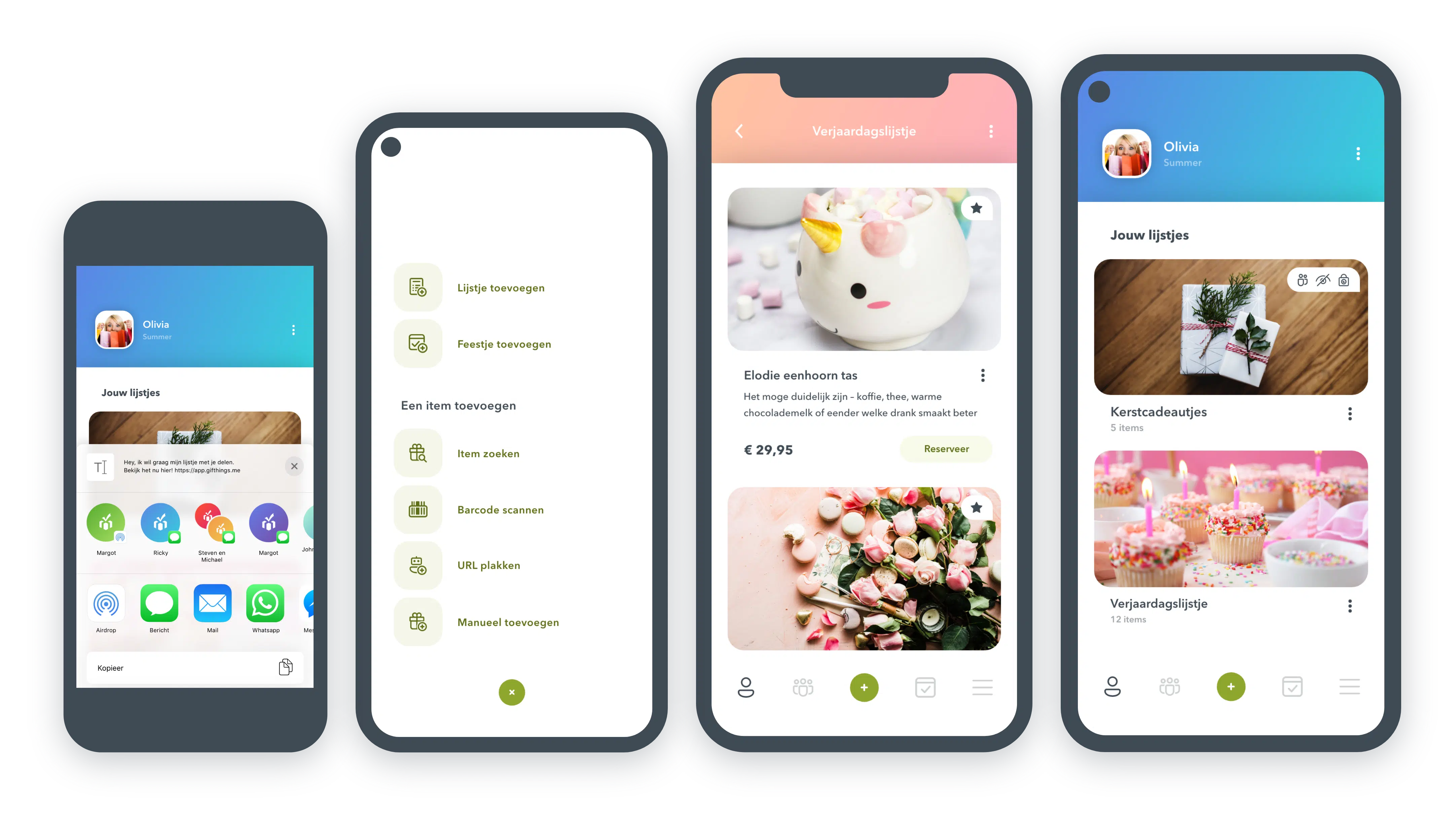Voorbeeld mobiel app ios android